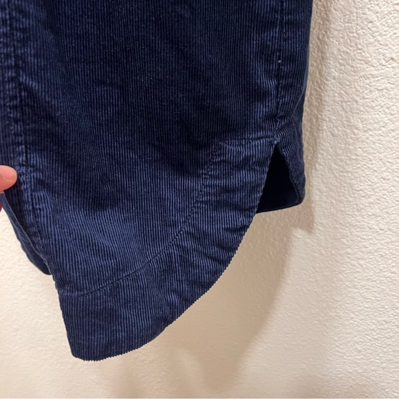 Maeve by Anthropology Blue Corduroy Winchester Dress Size 6 - Picture 8 of 11